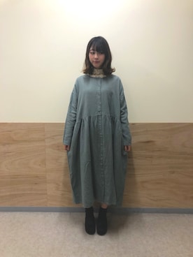 あらいみきさん（レディース・158cm）の冬コーディネート