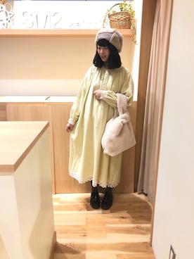 あらいみきさん（レディース・158cm）の冬コーディネート