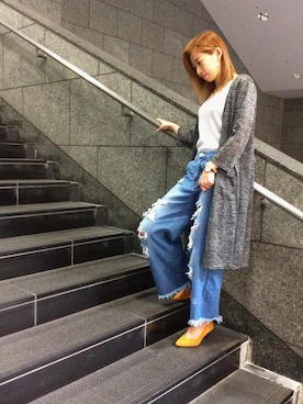 「Guess（ゲス）のアイテム（アクセサリー）」を使った、ORientalTRaffic 京都CUBE店さん（レディース・158cm）の秋コーディネート