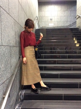 ORientalTRaffic 京都CUBE店さん（レディース・162cm）の秋コーディネート