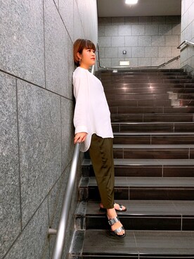 「大人リラックス」｜ORientalTRaffic 京都CUBE店さん（レディース・159cm）の春コーディネート