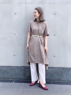 「ポインテッドトゥパンプス」｜ORientalTRaffic 京都CUBE店さん（レディース・154cm）の秋コーディネート