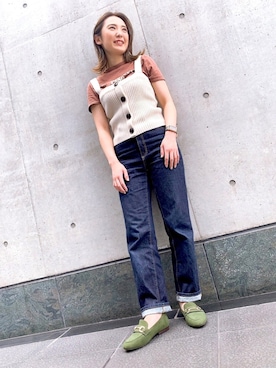 「ビスチェコーデ」｜ORientalTRaffic 京都CUBE店さん（レディース・154cm）の秋コーディネート