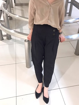 「ラメパンプス」｜ORientalTRaffic 京都CUBE店さん（レディース・154cm）の秋コーディネート