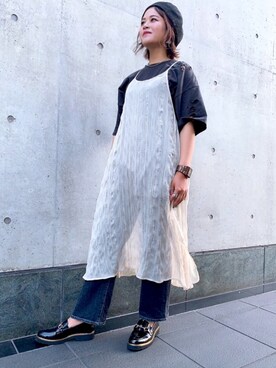 「9325」｜ORientalTRaffic 京都CUBE店さん（レディース・156cm）の秋コーディネート