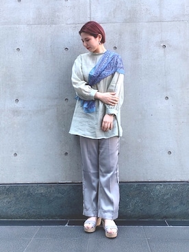「1202」｜ORientalTRaffic 京都CUBE店さん（レディース・156cm）の春コーディネート