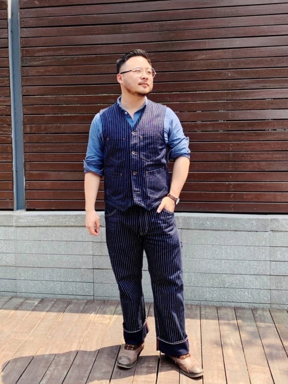 IRON HEARTのベストを使った人気ファッションコーディネート - WEAR