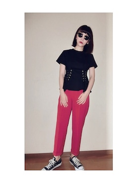 AKANEさん（レディース・161cm）の夏コーディネート