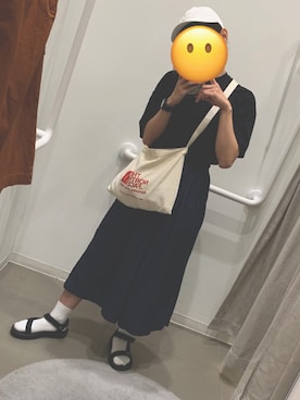 「キュロット」｜「アイテム（キャップ）」を使った、😶さん（レディース・154cm）の秋コーディネート