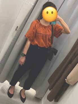 😶さん（レディース・154cm）の秋コーディネート