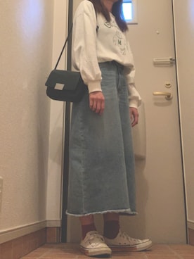 😶さん（レディース・154cm）の春コーディネート