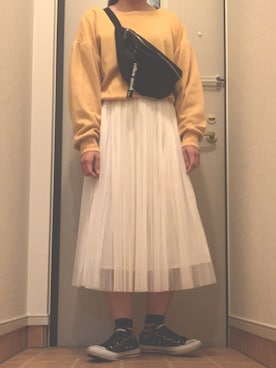 😶さん（レディース・154cm）の春コーディネート