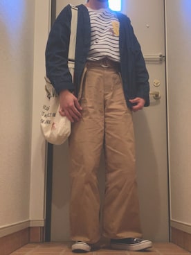 😶さん(レディース・154cm)の春コーディネート