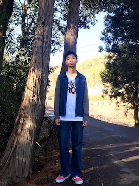 Honeyさん（メンズ・176cm）の春コーディネート