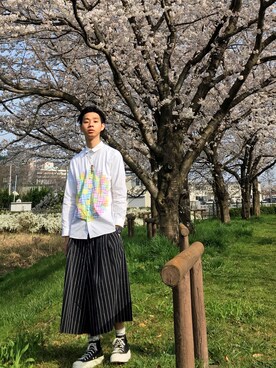 「banalchicbizarre」｜Honeyさん（メンズ・176cm）の春コーディネート