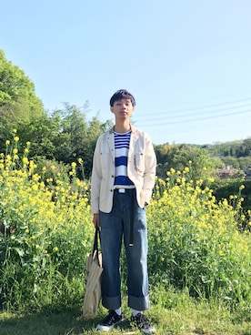 Honeyさん（メンズ・176cm）の春コーディネート