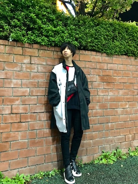 「T3CM」｜Honeyさん（メンズ・176cm）の秋コーディネート