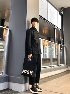 「Alexander McQueen（アレキサンダーマックイーン）のアイテム（スニーカー）」を使った、Honeyさん（メンズ・176cm）の夏コーディネート