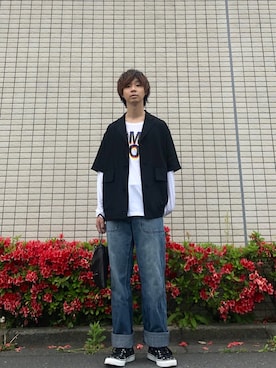 Honeyさん（メンズ・176cm）の春コーディネート