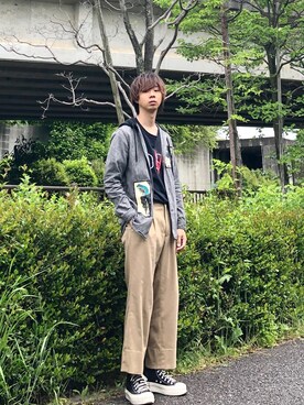 「banalchicbizarre」｜Honeyさん（メンズ・176cm）の春コーディネート
