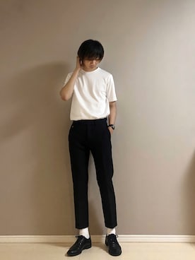 「プレーントゥ」｜Honeyさん（メンズ・176cm・20代）の夏コーディネート