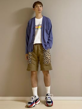「PUMA（プーマ）のアイテム」を使った、Honeyさん（メンズ・176cm）の春コーディネート