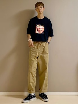 Honeyさん（メンズ・176cm）の春コーディネート