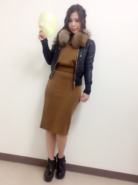 「森カノン」｜Girls Fashion Collectionさん（レディース・157cm）の冬コーディネート