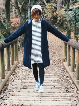 sakuさん（レディース・157cm）の冬コーディネート