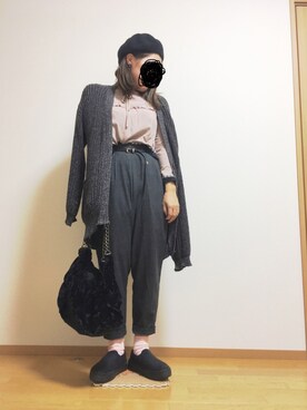 「アイテム（ピアス（両耳用））」を使った、yukimamさん（レディース・157cm・30代）の秋コーディネート