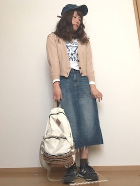 「アイテム（ピアス（両耳用））」を使った、yukimamさん（レディース・157cm・30代）の冬コーディネート