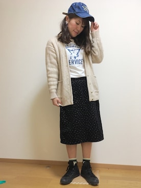 「アイテム（ピアス（両耳用））」を使った、yukimamさん（レディース・157cm・30代）の春コーディネート