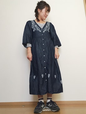 「アイテム（ピアス（両耳用））」を使った、yukimamさん（レディース・157cm・30代）の春コーディネート