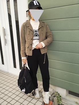 「アイテム（ピアス（両耳用））」を使った、yukimamさん（レディース・157cm・30代）の春コーディネート