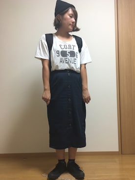 「アイテム（ピアス（両耳用））」を使った、yukimamさん（レディース・157cm・30代）の秋コーディネート