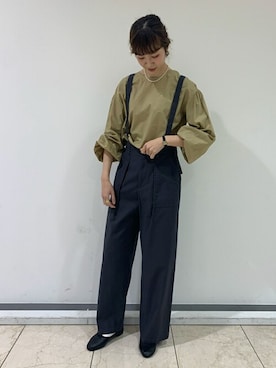 「フレンチカジュアル」｜mayuさん（レディース・162cm）の冬コーディネート