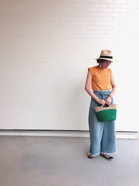 伽織さん（レディース・167cm）の春コーディネート