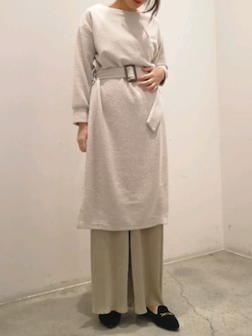 伽織さん（レディース・167cm）の冬コーディネート