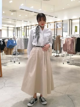 伽織さん(レディース・167cm)の春コーディネート