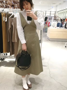 伽織さん（レディース・167cm）の春コーディネート