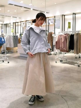 伽織さん（レディース・167cm）の冬コーディネート