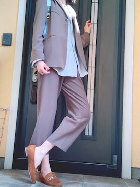 んみんみんみさん(レディース・173cm)の冬コーディネート