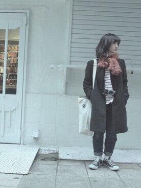 miiさん（レディース・147cm）の冬コーディネート