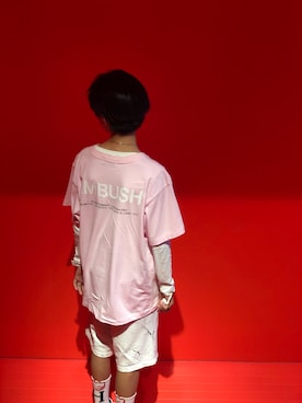 「AMBUSH（アンブッシュ）のアイテム（トップス）」を使った、Johnnyさん（キッズ・164cm）の夏コーディネート