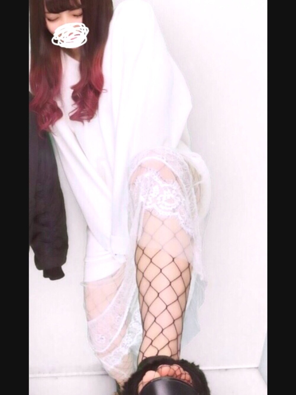 「BUBBLESのアイテム（ワンピース、ホワイト系）」を使った、ゆさん（レディース・166cm）の春コーディネートの1枚目の写真