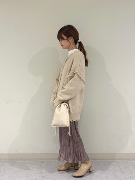 「セポ」｜˗ˏˋ 𝘠𝘜𝘔𝘐  ˎˊ˗さん（レディース・153cm）の冬コーディネート