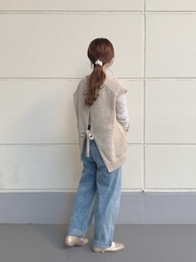 「セポ」｜˗ˏˋ 𝘠𝘜𝘔𝘐  ˎˊ˗さん（レディース・153cm）の春コーディネート