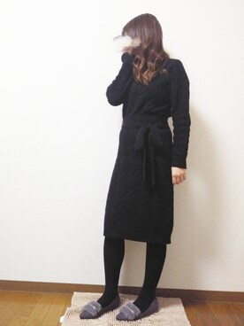 「isn't she?」｜chanaさん（レディース・152cm）の冬コーディネート