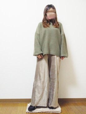 chanaさん（レディース・152cm）の冬コーディネート