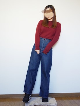 chanaさん（レディース・152cm）の冬コーディネート